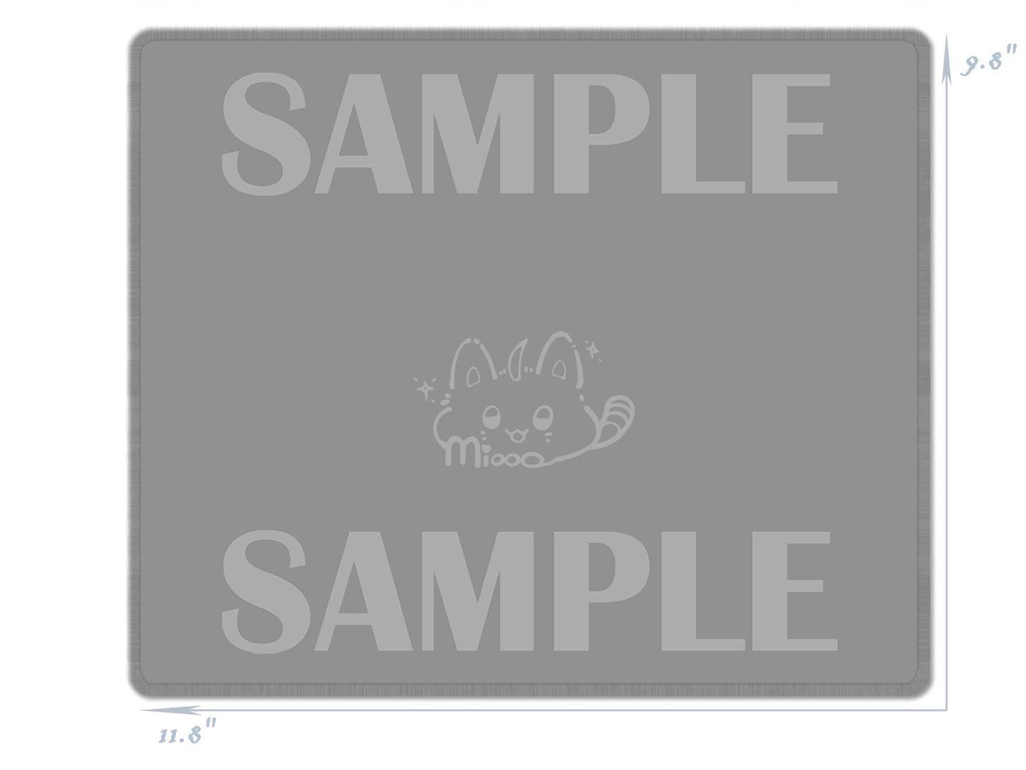 Card Captor | Kero Supi | Sakura | Yue | Mouse Pad | Natural rubber | Stitched Edge Mouse Pad